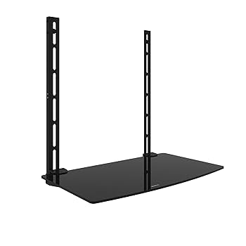 (未使用･未開封品)　mount-it 。LCD、LED、プラズマテレビ壁マウントブラケットforケーブルボックス、DVDプレーヤー、ステレオコンポーネントシェルフ 1 Shelf ブラ f4u0baa 51E+DI2urlL._UF350,350_QL80_.jpg